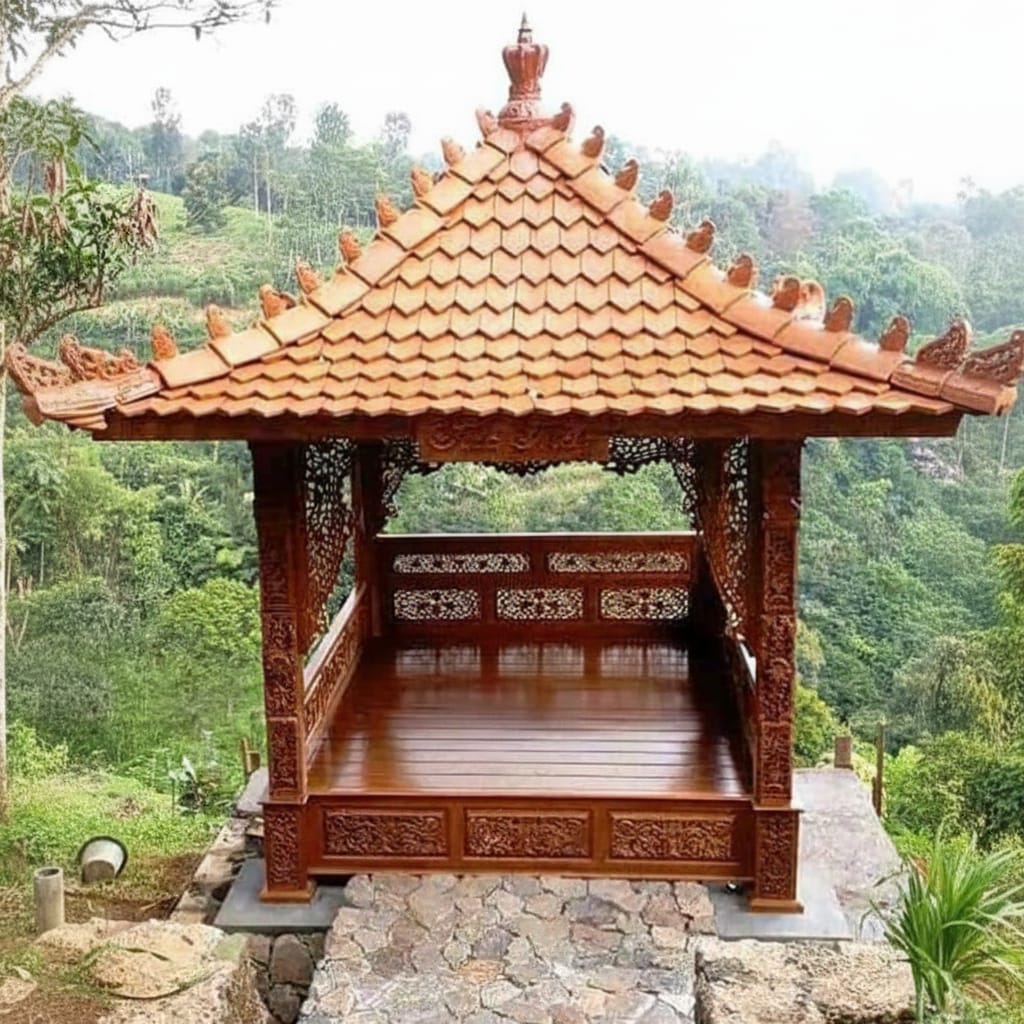Rumah Gazebo Kayu