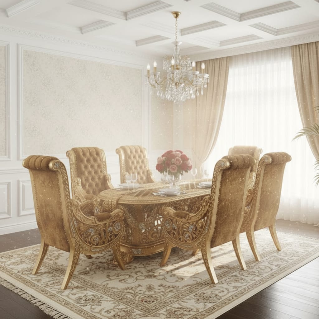 Kursi Makan Kayu Modern